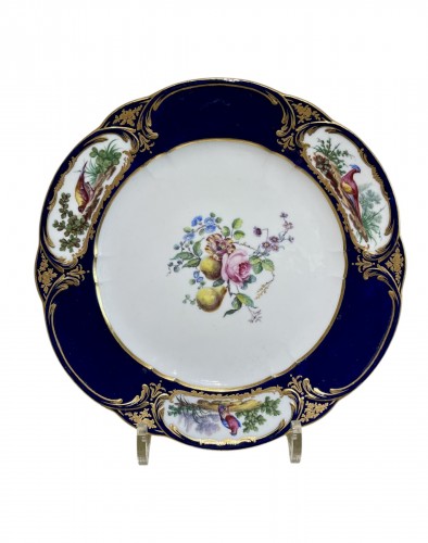 Assiette du service du duc de Parme