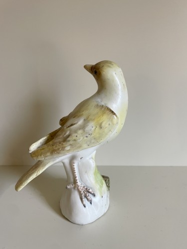 Statuette de canari en porcelaine de Meissen - Céramiques, Porcelaines Style 