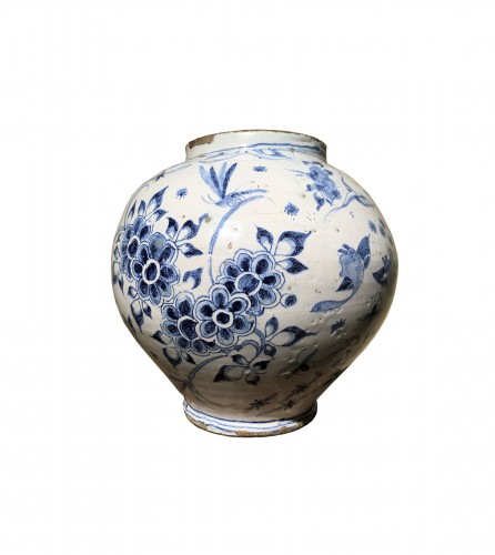 A globular vase