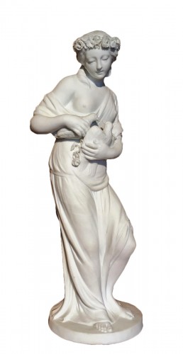 Biscuit La Tendresse en porcelaine de Sèvres vers 1770