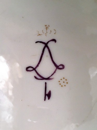 Tasse et sous-tasse en porcelaine de Sèvres - Céramiques, Porcelaines Style 