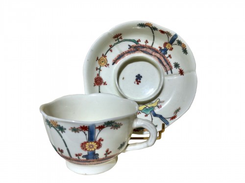 Cup trembleuse soft porcelain of Saint-Cloud