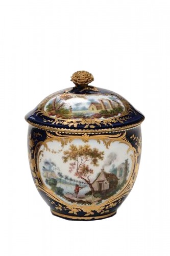 A Sèvres porcelain sugar-bowl