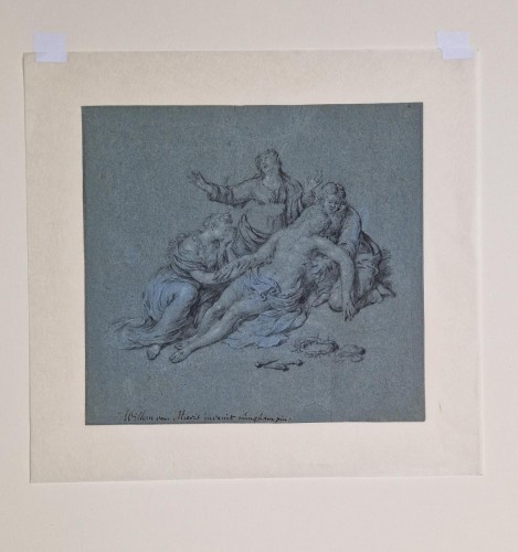 Antiquités - La Lamentation, Willem van Mieris (1662 – 1747) 