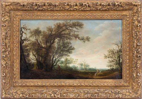 Jacob van Mosscher (c.1605 -1650) Wooded Landscape