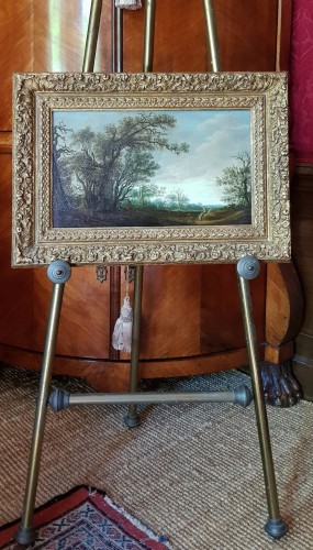 Louis XIII - Jacob van Mosscher (c.1605 -1650) Paysage boisé