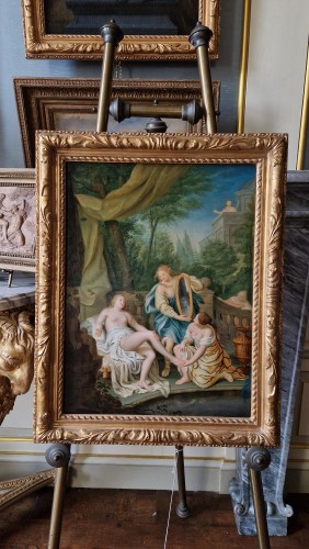French Regence - Gerard Wigmana (1673–1741) Bathsheba at her Bath
