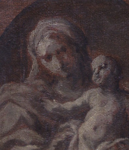 Francesco Narici (1719–1785) Virgin and Child - Paintings & Drawings Style Louis XV