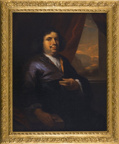 Tableaux et dessins  - Arnold Boonen (1669–1729) Portraits d'un Homme et Femme