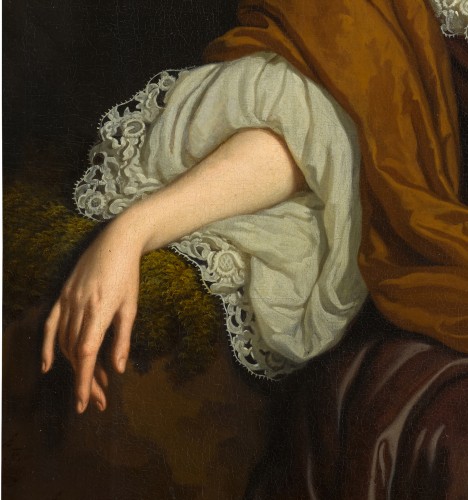 Michiel van Musscher (1645–1705) - Portrait of a Lady - 