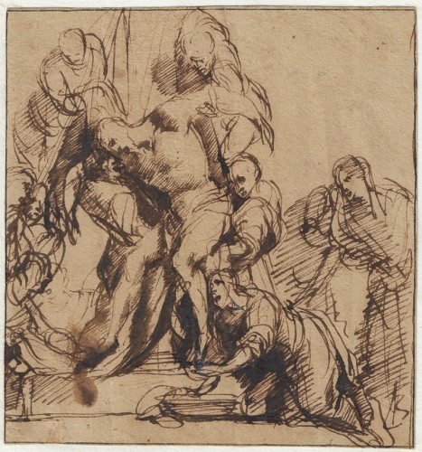The Descent from the Cross, Rembrandt School, circa 1640-1650 