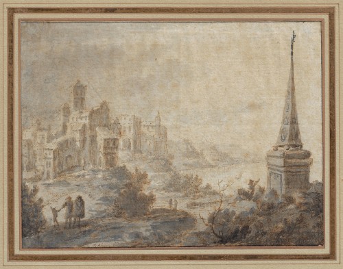 Jan van Almeloven (1656–1684) View near Frankfurt