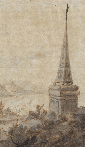Jan van Almeloven (1656–1684) View near Frankfurt - 