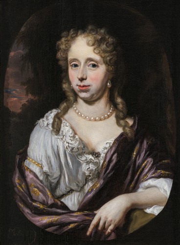 Portrait of a Lady - Nicolaes Maes (1634–1693) - Paintings & Drawings Style Louis XIV