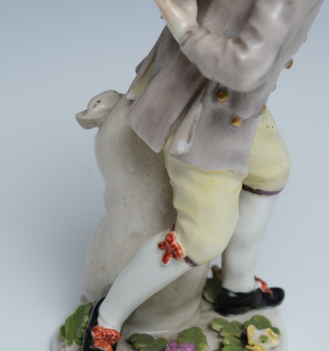 18th century - Paire de figurines en porcelaine de Meissen, vers 1755