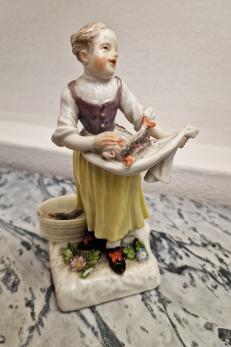 Paire de figurines en porcelaine de Meissen, vers 1755 - Louis XV