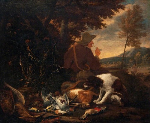 Adriaen de Grijef (1657–1722)  Hunting Still-Life - Louis XIV