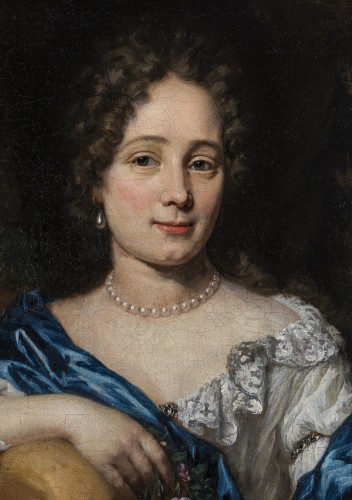Portrait de Dame -  Nicolaes Maes (1634–1693) - Tableaux et dessins Style Louis XIV