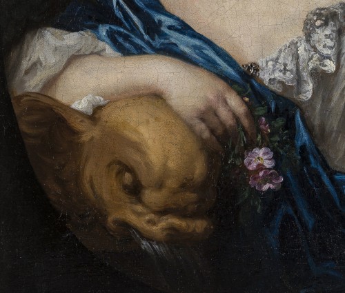 Tableaux et dessins Tableaux XVIIe siècle - Portrait de Dame -  Nicolaes Maes (1634–1693)