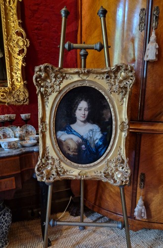 Portrait de Dame -  Nicolaes Maes (1634–1693) - Louis XIV