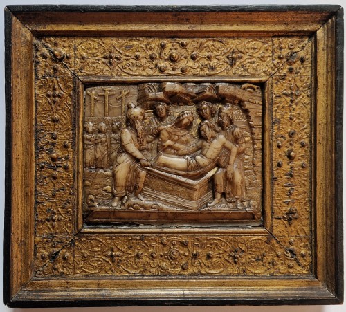 A Pair of Malines Alabaster Reliefs by Rombout Tissenaken (1540 – 1614) - Religious Antiques Style Renaissance