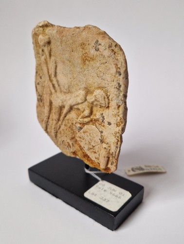 Ancient Art  - Babylonian Terracotta Tablet with Erotic Scene, 2100 BCE - 1600 BCE  