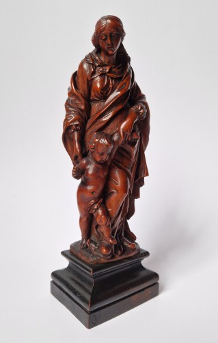 Sculpture  - Flemish 17th-c Sculpture Nicolaes Van Der Veken (1637–1704) Virgin &amp; Child