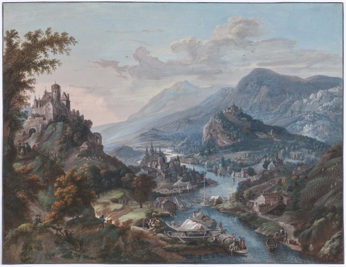 Willem Troost (1684–1752) River Landscape