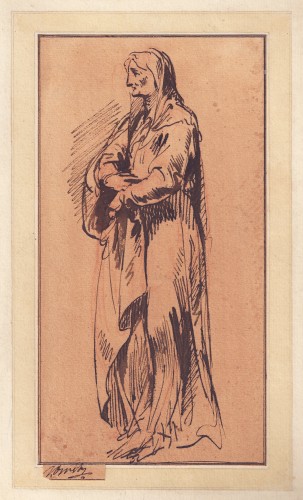 Personnification de l'Hiver -  Jacob de Wit (Amsterdam 1695–1754)