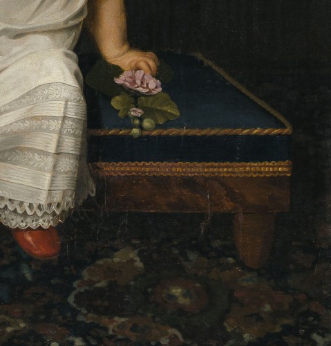 Portrait d'enfant, école française vers 1820 - Empire