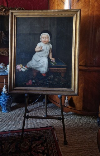Empire - Portrait d'enfant, école française vers 1820