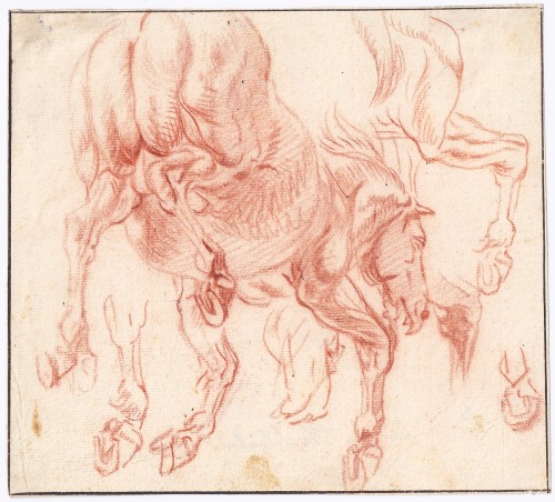 Studies of a Horse  By Jan Van Huchtenburg (1647-1733)