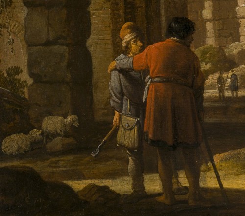 17th century -  Joseph at the Well By Claes Moeyaert (1591-1655)