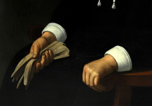 Cornelis De Man (1621-1706) Portrait of a Lady,1659 - 