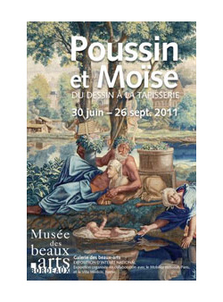 Poussin et Moïse, du dessin à la tapisserie