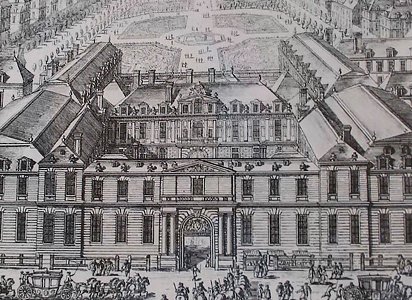 Gravure Hôtel de La Vrillière