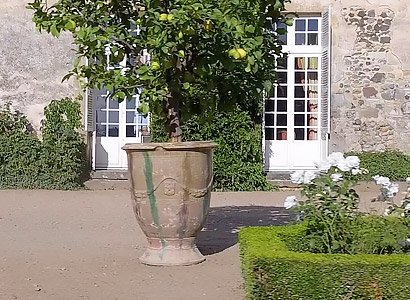 Jardin château de Parentignat