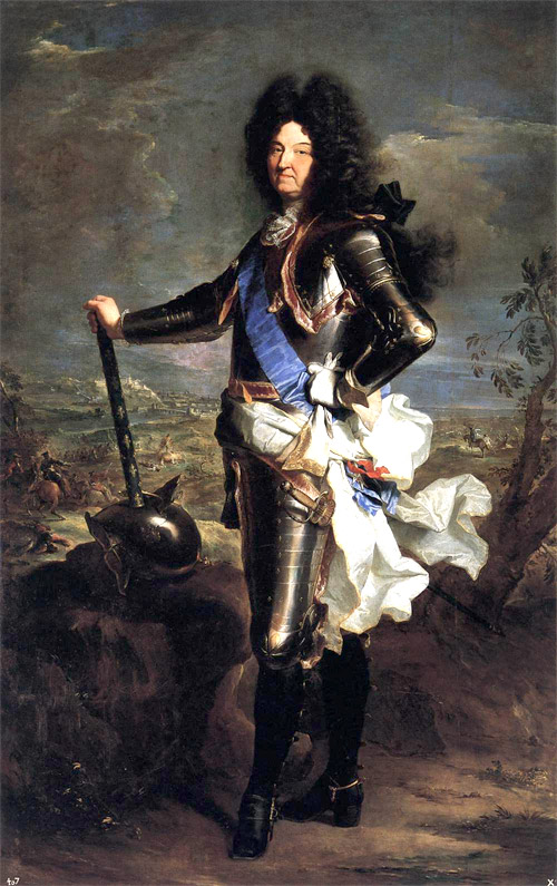 Portrait de Louis XIV - Hyacinthe Rigaud
