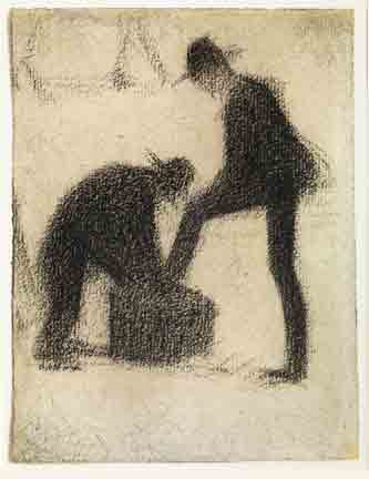 Dessin de Georges Seurat