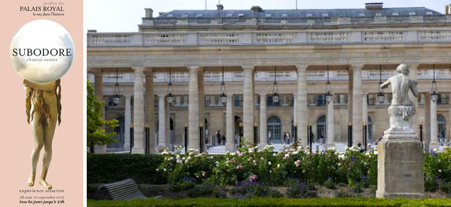 Exposition Subodore au Palais-Royal