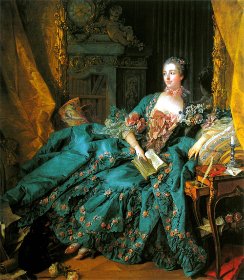 Marquise de Pompadour par François Boucher