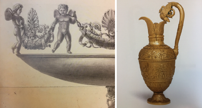 Pot à eau par JBC Odiot circa 1819 