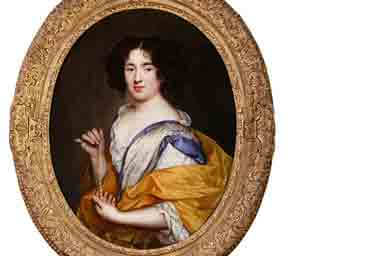 Portrait présumé de Marie Mancini Attribué à Pierre Mignard