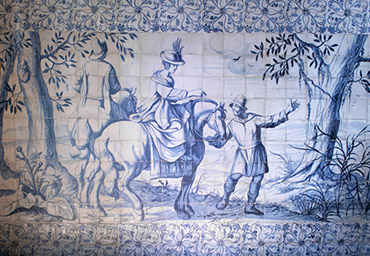 Azulejos du XVIIe siècle palais Fronteira